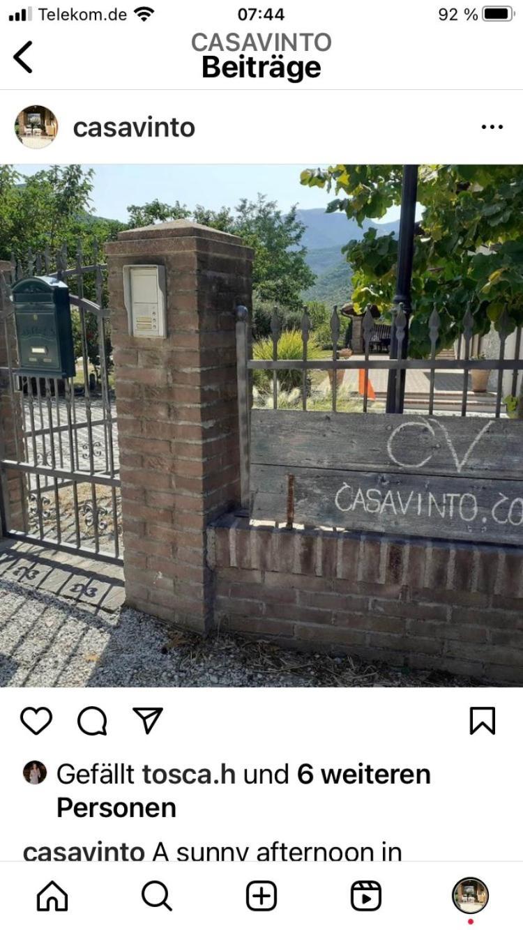 Casa Vinto Ξενοδοχείο Cagli Εξωτερικό φωτογραφία